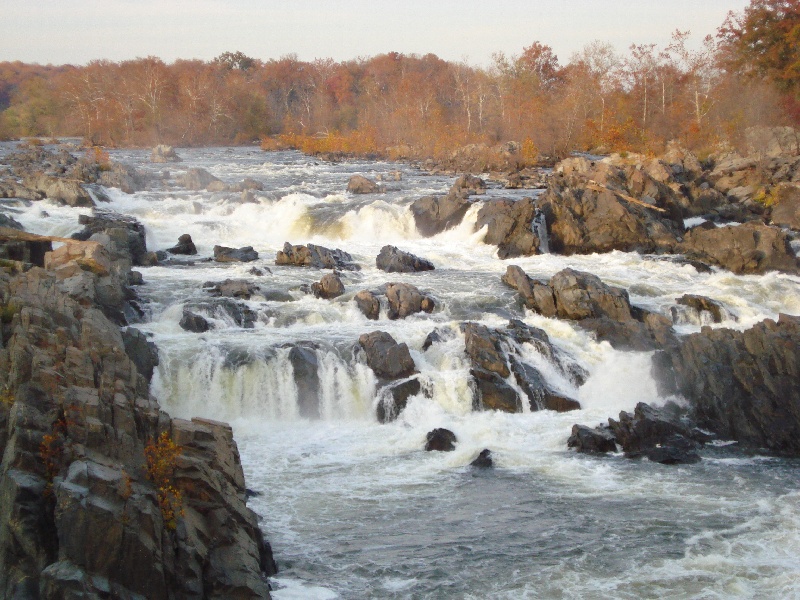 Great Falls from the Virginia Side of the Potomac near Aspen Hill